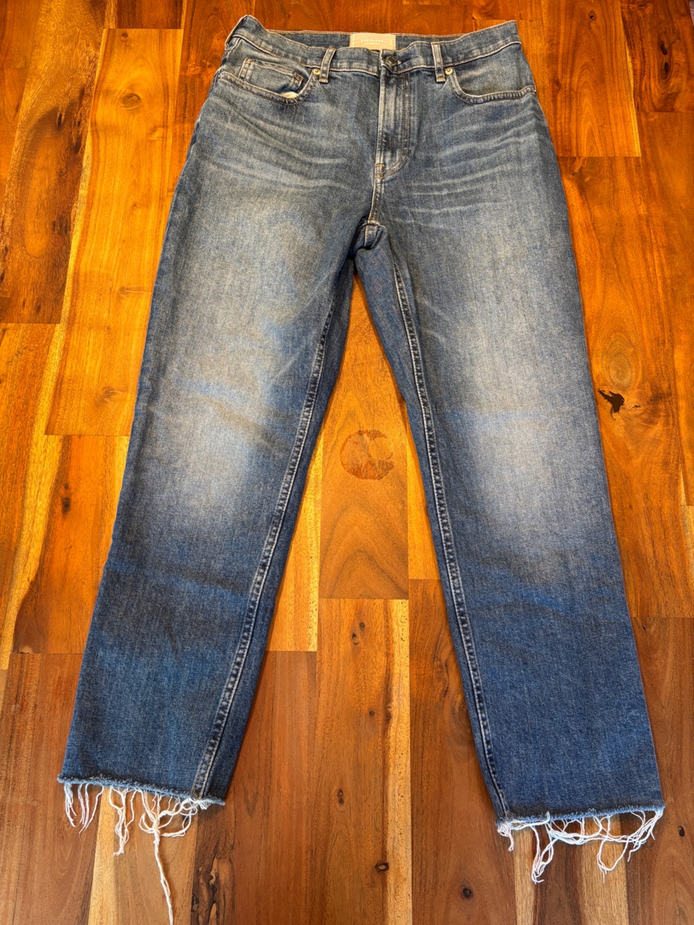 Everlane The Cheeky Jean Crop Frayed Hem - Size 29